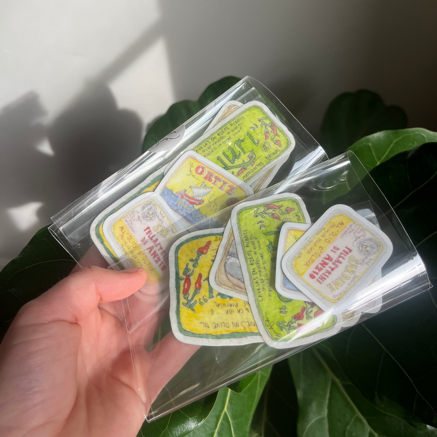 Tin Fish Sticker Pack