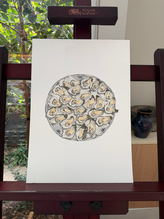 Oyster Platter (Limited Edition Print)